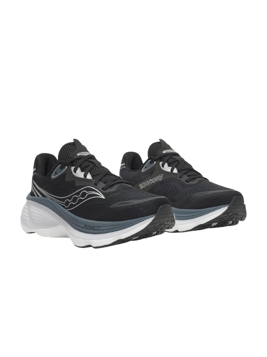 Saucony Hurricane 26 Homme Black Silver Réf 101098-1008