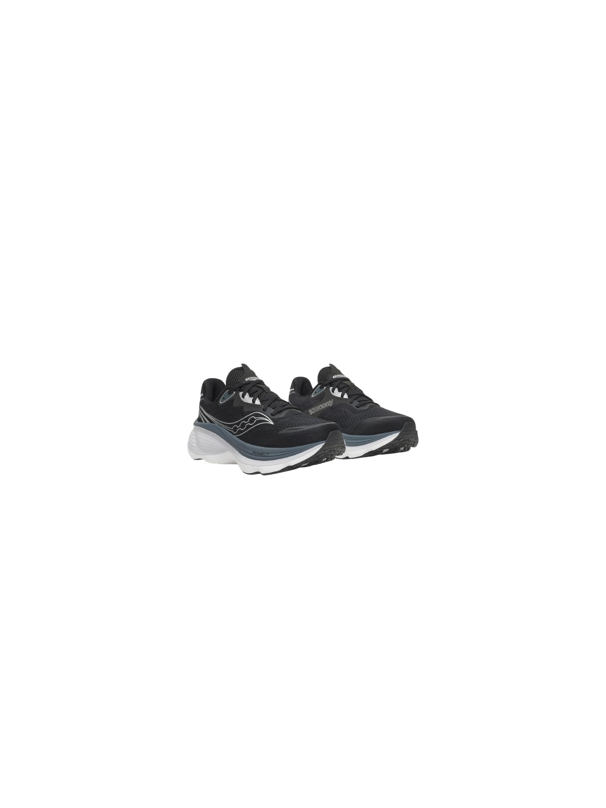 Saucony Hurricane 26 Homme Black Silver Réf 101098-1008