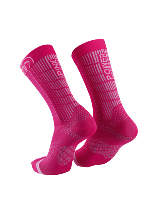 Chaussettes Sidas Run Crew Pink