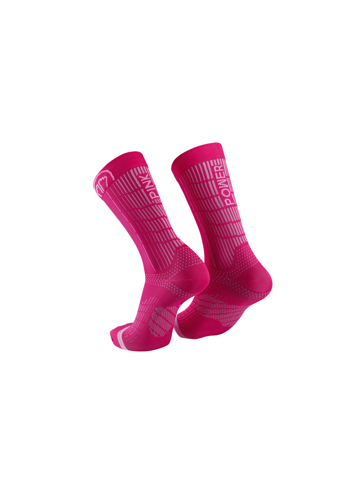 Chaussettes Sidas Run Crew Pink