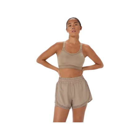 Brassière Running Asics Road Combination Bra Greige