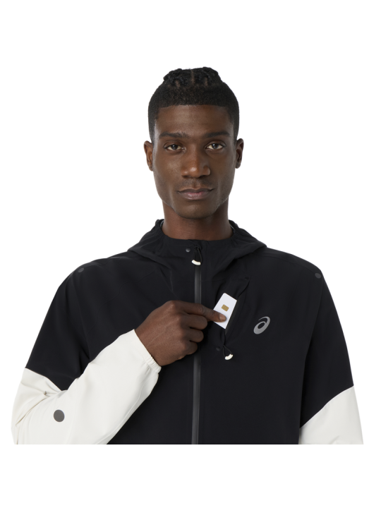 Veste Running Asics Metarun Legend Jacket Cream