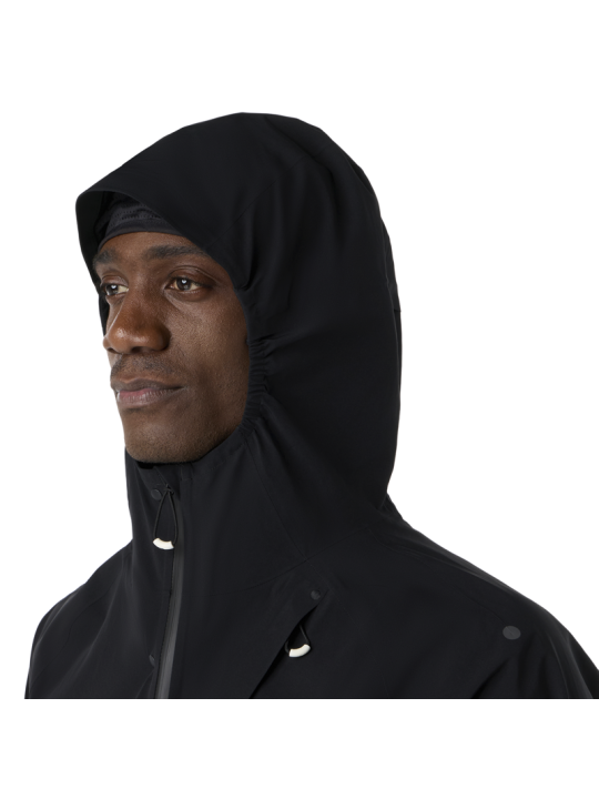 Veste de Running ASICS MetaRun Legend Homme Cream Black