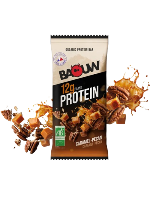 Barre Protéinée Bio Caramel Pécan Baouw