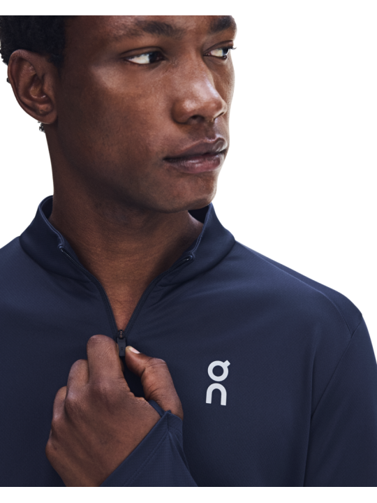 Maillot Running On Running Core 1/4 Zip Homme Midnight 1MG30721573