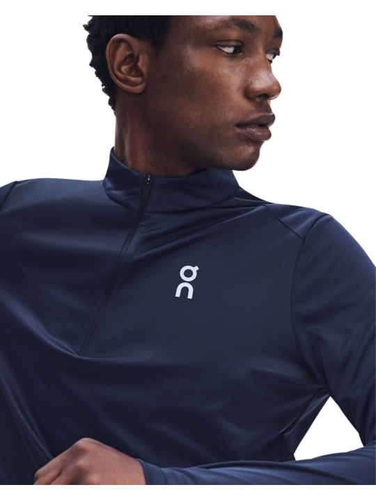 Maillot Running On Running Core 1/4 Zip Homme Midnight 1MG30721573