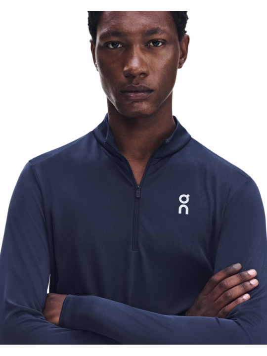 Maillot Running On Running Core 1/4 Zip Homme Midnight 1MG30721573
