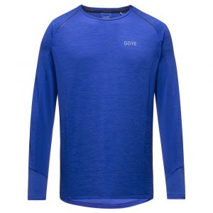GORE® WEAR Energetic Tee-shirt À Manches Longues Bleu Pour Homme