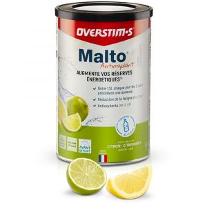 Overstim.s Malto antioxydant saveur Citron-Citron Vert | Boîte de 450g