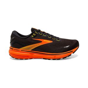BROOKS GHOST 15 1D Homme BLACK/YELLOW/RED