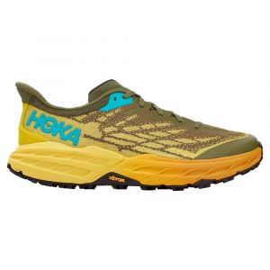 Chaussures trail running Hoka Speedgoat 5 Avocado / Passion pour homme - 1123157-APFR_1