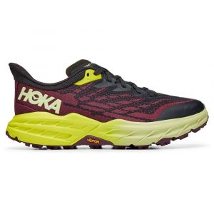 Chaussures trail running Hoka Speedgoat 5 Blue Graphite / Evening Primrose pour femme - 1123158-BGEPM_1