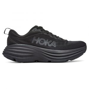 Chaussures entraînement running robustes et très amorties pour coureurs à foulée neutre HOKA Bondi 8 Black / Black pour homme | 1123202-BBLC_1