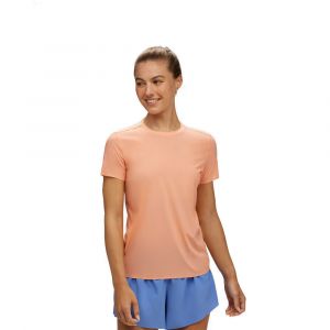 HOKA Tee-Shirt AIROLITE RUN SHORT Rose pour Femme