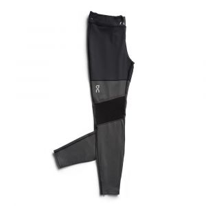 On running Collant On Tights Long Noir et Gris pour Homme