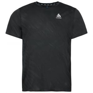 Vêtements de sport ODLO Homme| tee-shirt de running avec construction sans couture ODLO Mc ZeroWeight Enginee Black pour Homme|313732-60008