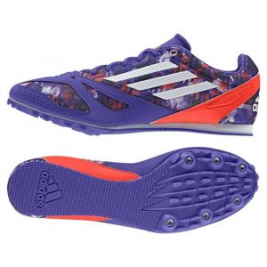 ADIDAS TECHSTAR ALLROUND violet et orange pour Homme  