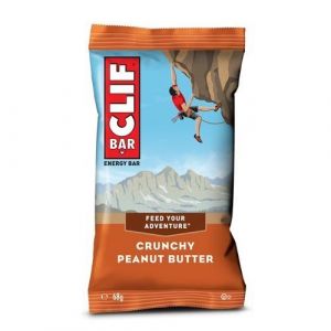 CLIF BAR Crunchy Peanut Butter | Barre énergétique de 68g