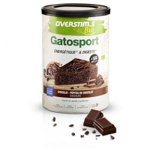Overstim.s Gatosport BIO saveur Chocolat-Pépites de chocolat | Boîte de 400g
