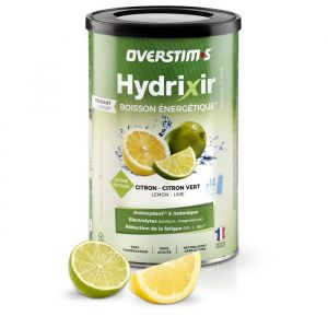 Boisson énergétique antioxydante et isotonique Overstim.s Hydrixir antioxydant saveur Citron-Cirton Vert en boîte de 600g