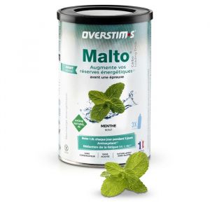 Boisson de préparation avant effort Overstim.s Malto Antioxydant saveur Menthe en boîte de 500g_1