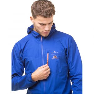 Veste imperméable de running RonHill  Wmn's Tech Gore-Tex Mercurial Jacket Bleue et orange pour Homme