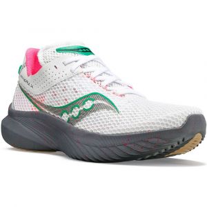 SAUCONY KINVARA 14 Blanche Verte et Grise pour Femme