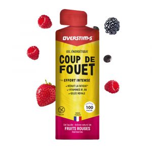 Overstim.s Gel Coup de Fouet saveur Fruits Rouges | Gel de 34g