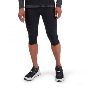 Vêtements de sport On Running Homme |Collant de running 3/4 recyclé On Running Trail Tights Black pour homme | 127.00329