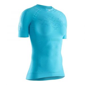  X-Bionic Tee-Shirt Running Power Effektor 4.0 Bleu pour Femme