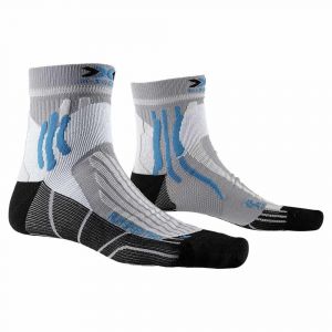 X-Socks Chaussettes Run Speed Two 4.0 Grises et Bleues