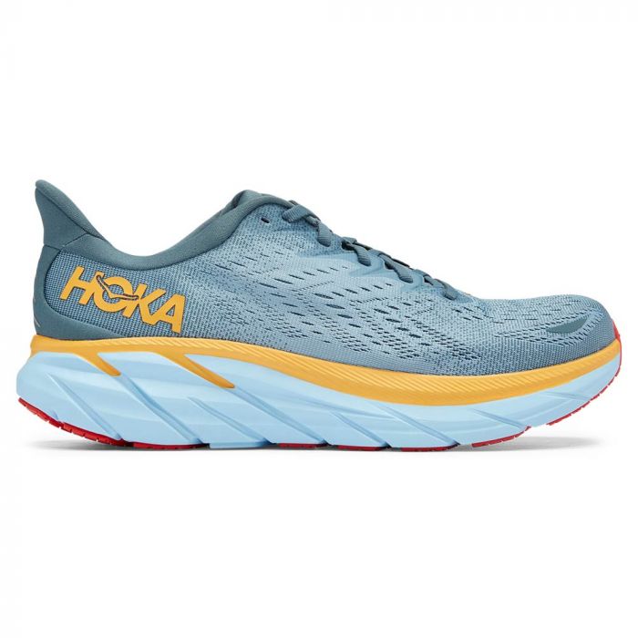 Chaussures running HOKA Homme, HOKA Clifton 8 Goblin Blue / Mountain  Spring pour homme