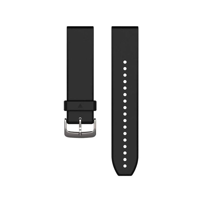 Bracelet de rechange Garmin QuickFit 22 en silicone Carrera White pour  montre Garmin Fenix 7/Forerunner 955/Epix (Gen2) - 010-12500-00