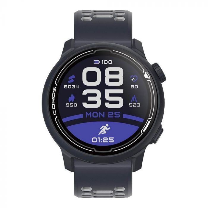 Montre de sport GPS Premium COROS PACE 2 avec bracelet Silicone Dark Navy