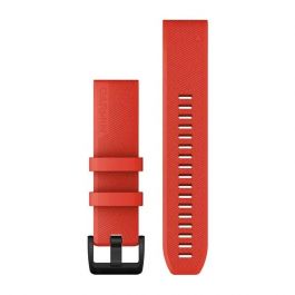 Bracelet de rechange Garmin QuickFit 22 en silicone Laser Red pour