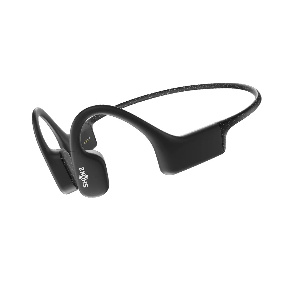 Écouteurs Bluetooth à conduction osseuse OpenRun de Shokz - Noir